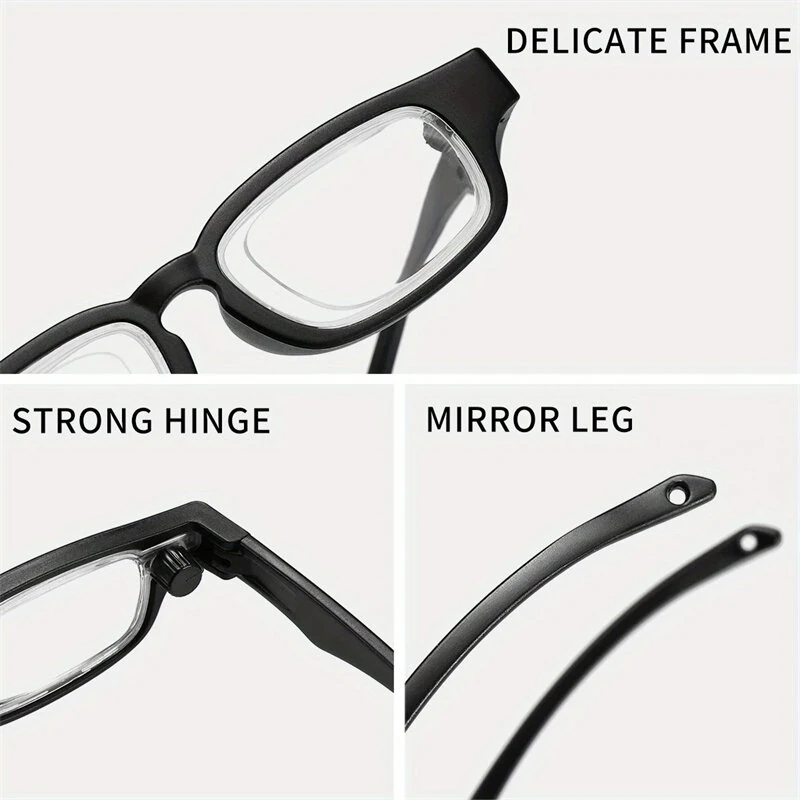 TR Adjustable Focus Reading Glasses Range +1.0 to +4.0 Comfortable Anti-blue Light Zoom Presbyopia Glasses — view 6