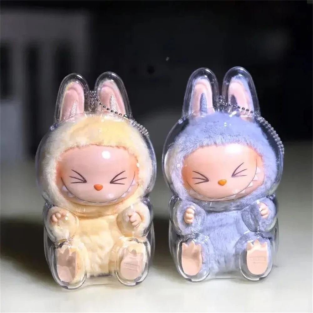 Transparent Acrylic Doll Dust-Proof Protective Cover for LABUBU V1 V2 V3 — view 4