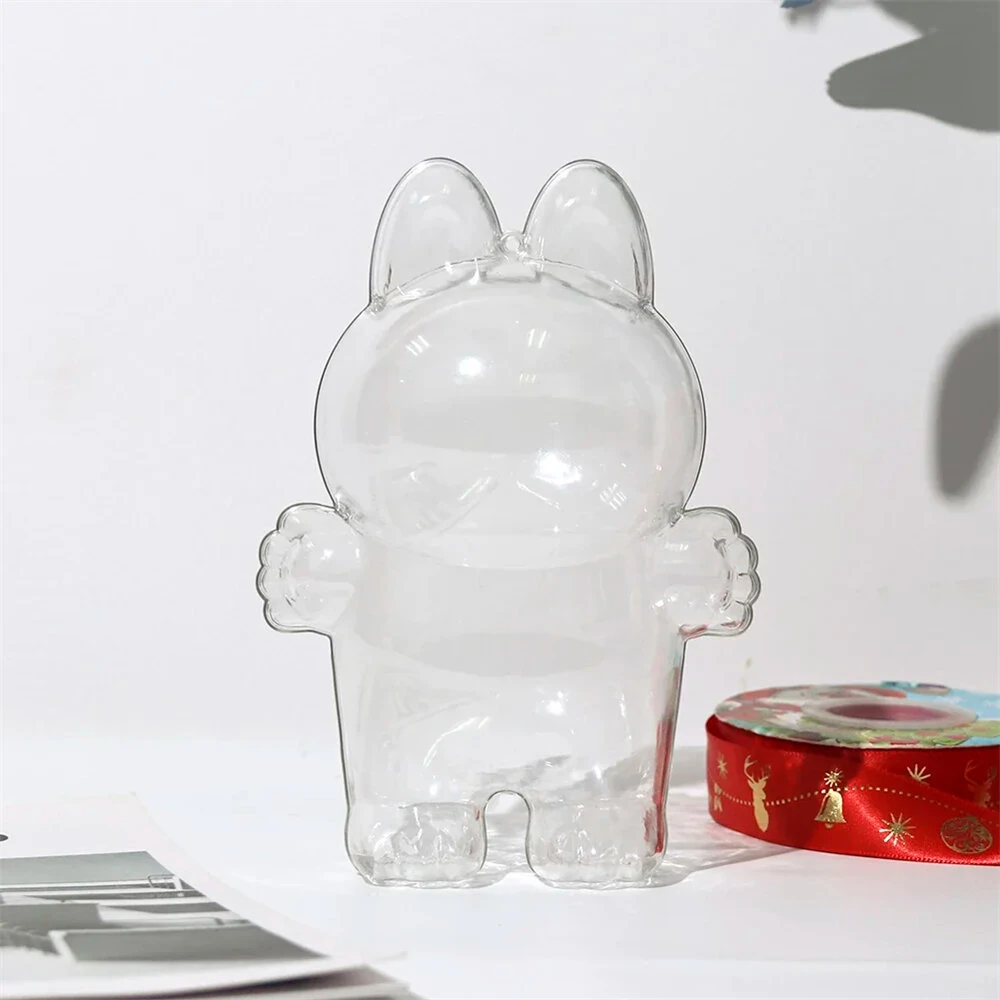 Transparent Acrylic Doll Dust-Proof Protective Cover for LABUBU V1 V2 V3 — view 7