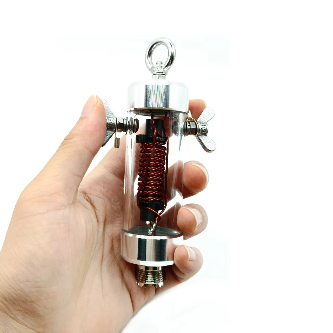 Transparent Balun HF Antenna 40m 20m 15m 10m 200W Power UV-Resistant EMI Filtering M-Type Connector Lightweight — view 4