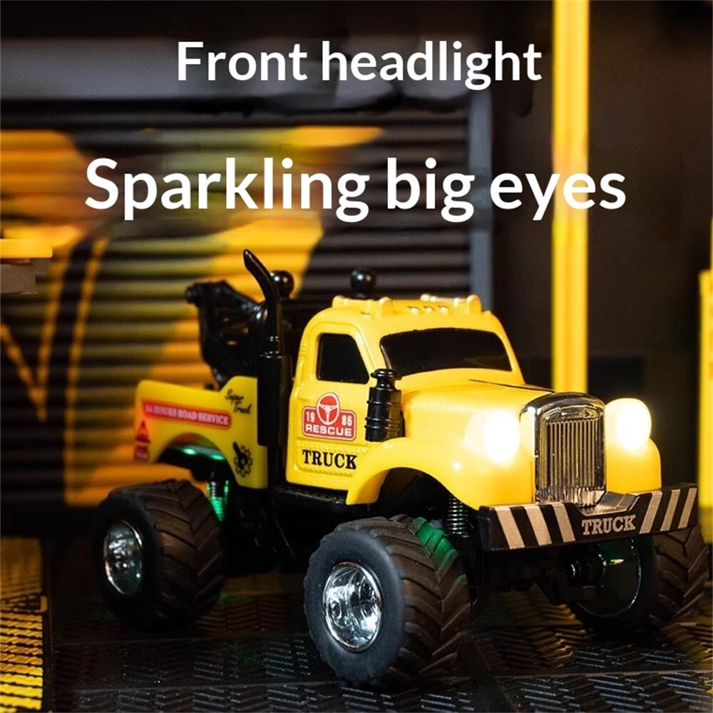 TRASPED HG4-194 HG4-197 RTR 1/64 2.4G RWD Mini Alloy RC Car Off-Road Truck LED Light Three Speed Support App Remote Control Vehicles Models Pocket Toys Desktop Collection Gift For Boys — view 9