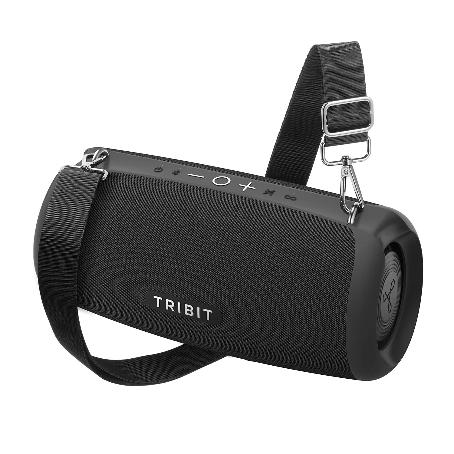 Tribit StormBoxLava 80W Portable bluetooth 5.4 Speaker Wireless Speaker 2x30W Neodymium Magnet Woofers 2x10W Silk Dome Tweeters 43Hz Ultra Deep Bass 24H Playback TWS Pairing IP67 Waterproof Outdoors Speakers with Detachable Shoulder Strap — view 7