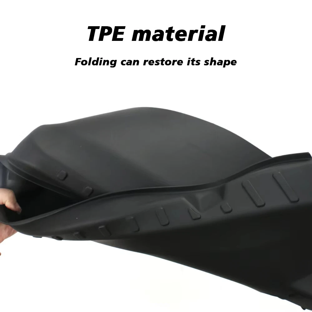 Trunk Threshold Strip Scratch Protection Custom TPE Material Heat Resistant Matte Finish For Tesla Model Y LAUNCH 2025 — view 6