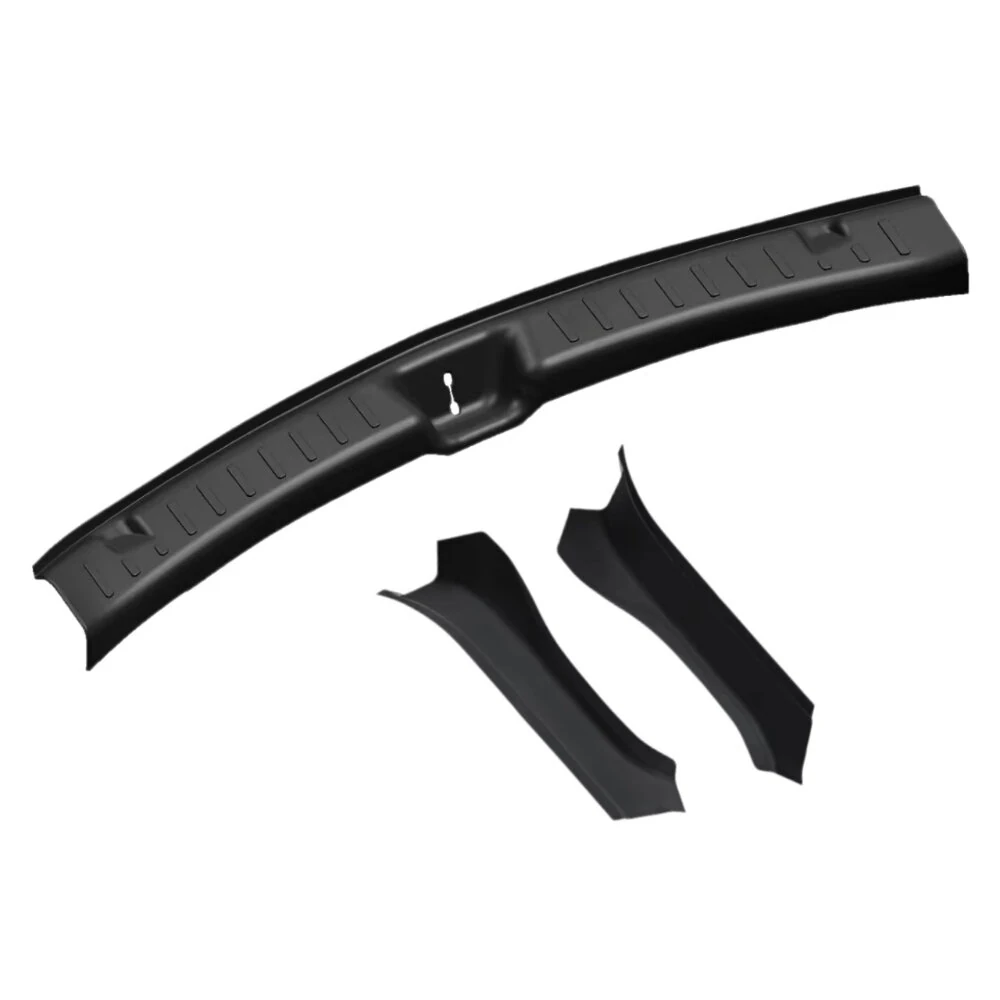 Trunk Threshold Strip Scratch Protection Custom TPE Material Heat Resistant Matte Finish For Tesla Model Y LAUNCH 2025 — view 8