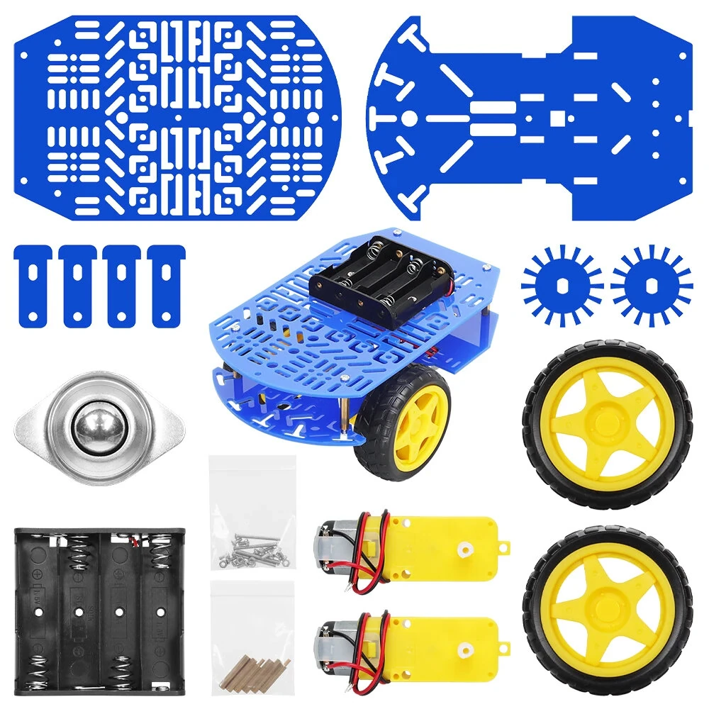 TSCINBUNY Smart Robot Project Chassis Kit for Arduino Robotic Electronic Components Kit Education Programming Project DIY Sets — image 1