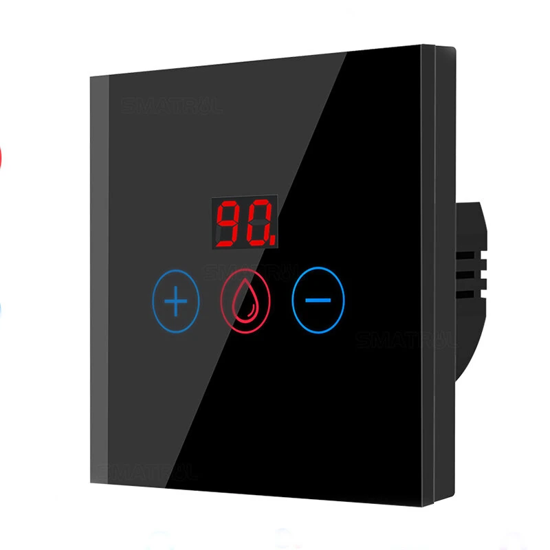 Tuya 20A EU WiFi Smart Water Heater Boiler Switch With Power Monitor Smart Life Control Switch Works With Alexa Google Home — view 8