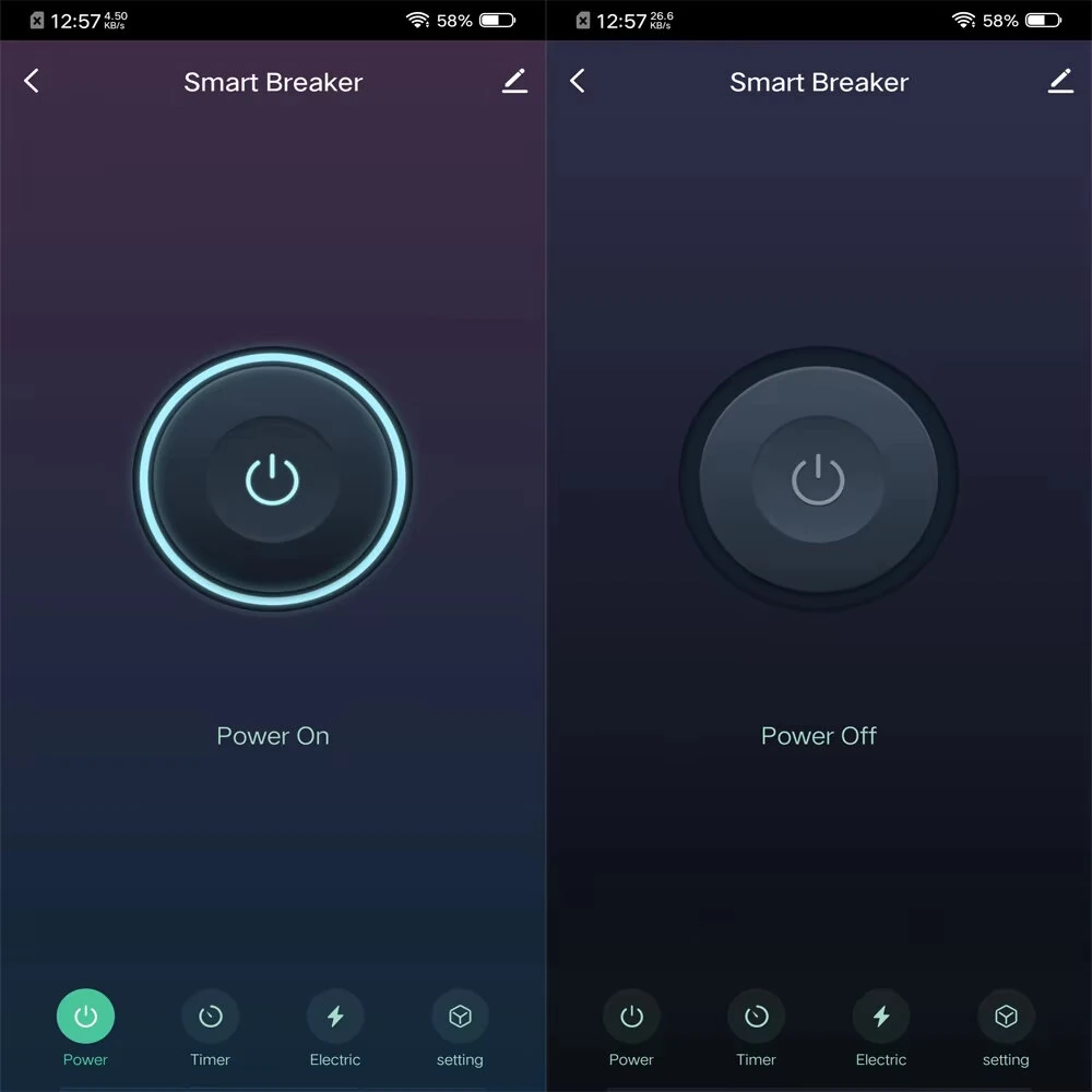Tuya 20A WiFi Smart Switch Circuit Breaker APP Control Power Monitor Overload Protection Works with Alexa Google Home Siri — view 3