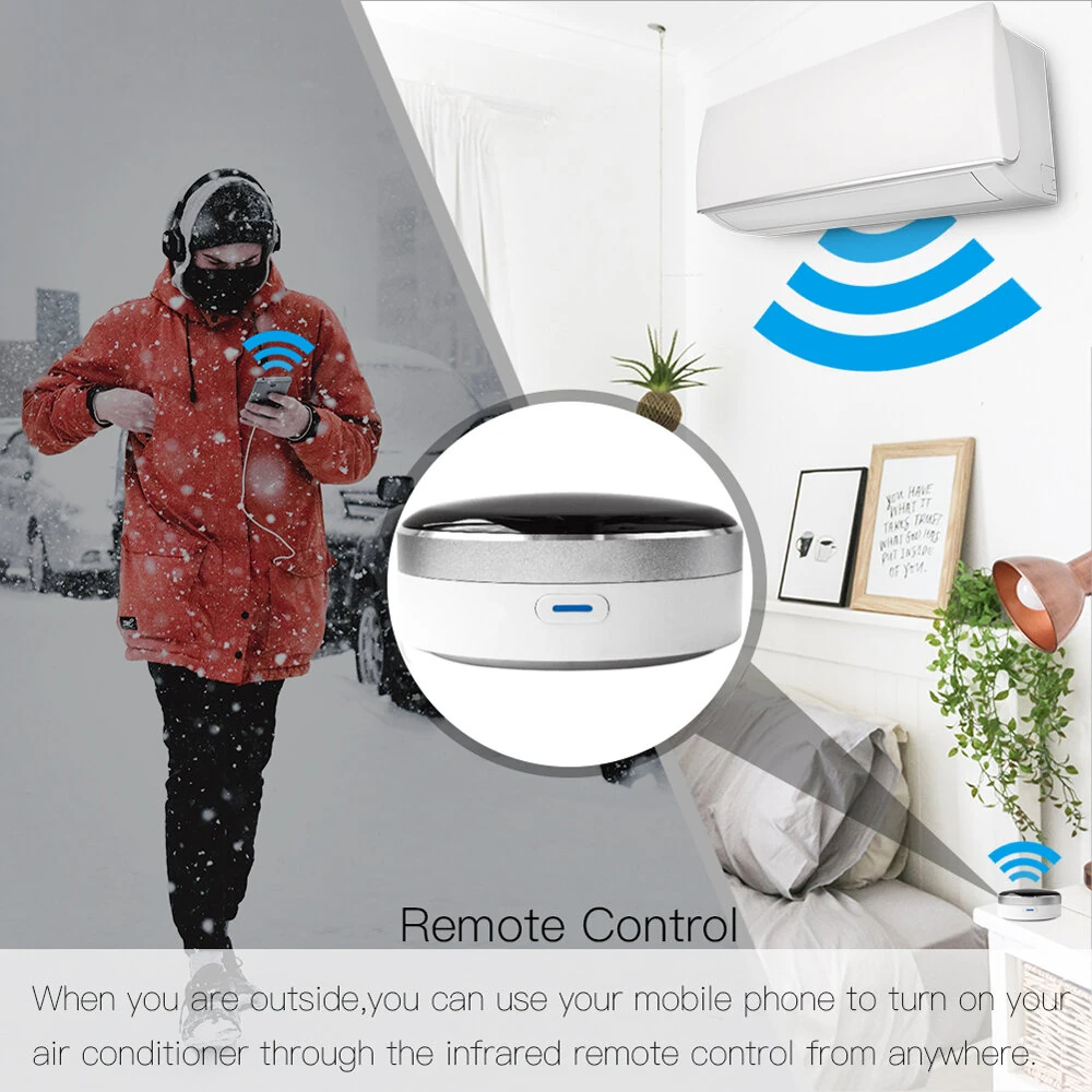Tuya IR Smart Home Intelligent WIFI Infrared Remote Controller Voice Remote Control Works with Alexa Google Home Smart Life APP — view 4