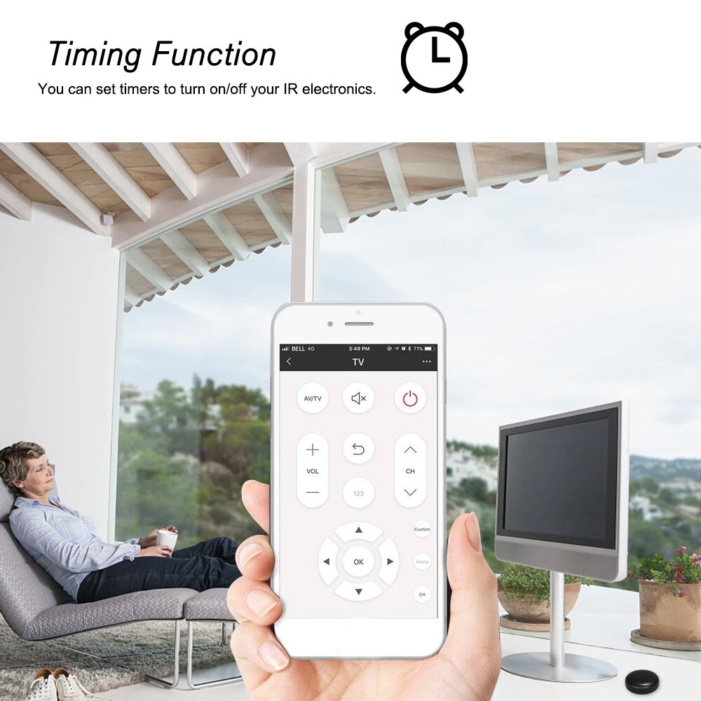 Tuya IR Smart Home Intelligent WIFI Infrared Remote Controller Voice Remote Control Works with Alexa Google Home Smart Life APP — view 5