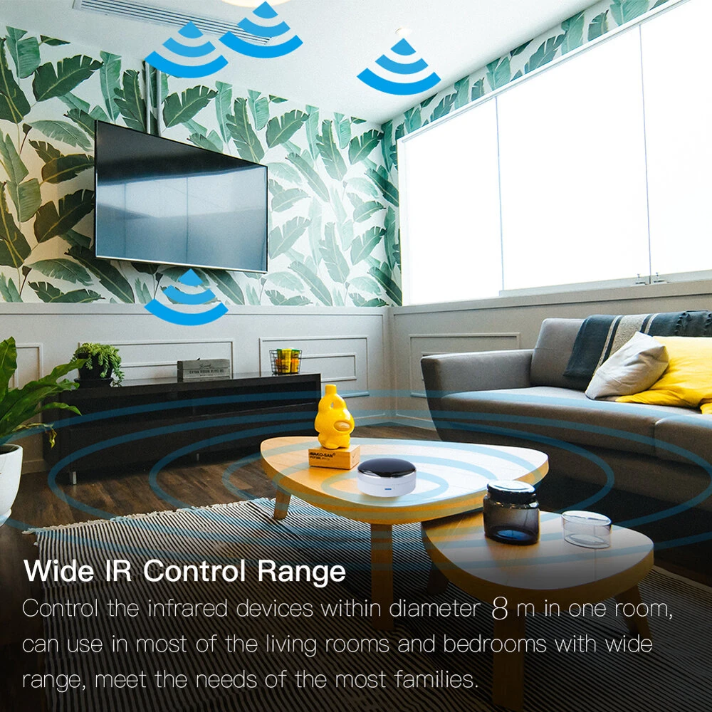 Tuya IR Smart Home Intelligent WIFI Infrared Remote Controller Voice Remote Control Works with Alexa Google Home Smart Life APP — view 6