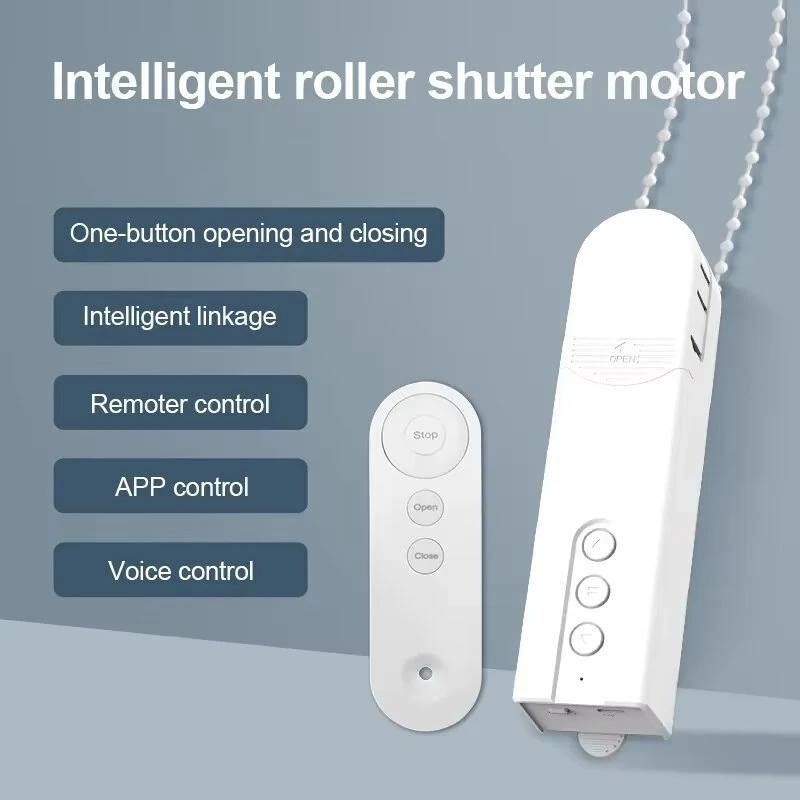 Tuya Smart WiFi Blind Motor USB Automatic Electric Roller Shutter Shadows App Control Lifting Curtain Opening Closing Driver — view 2