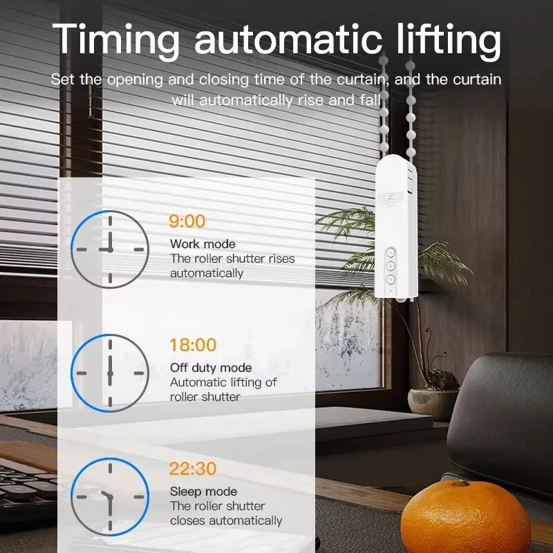 Tuya Smart WiFi Blind Motor USB Automatic Electric Roller Shutter Shadows App Control Lifting Curtain Opening Closing Driver — view 4