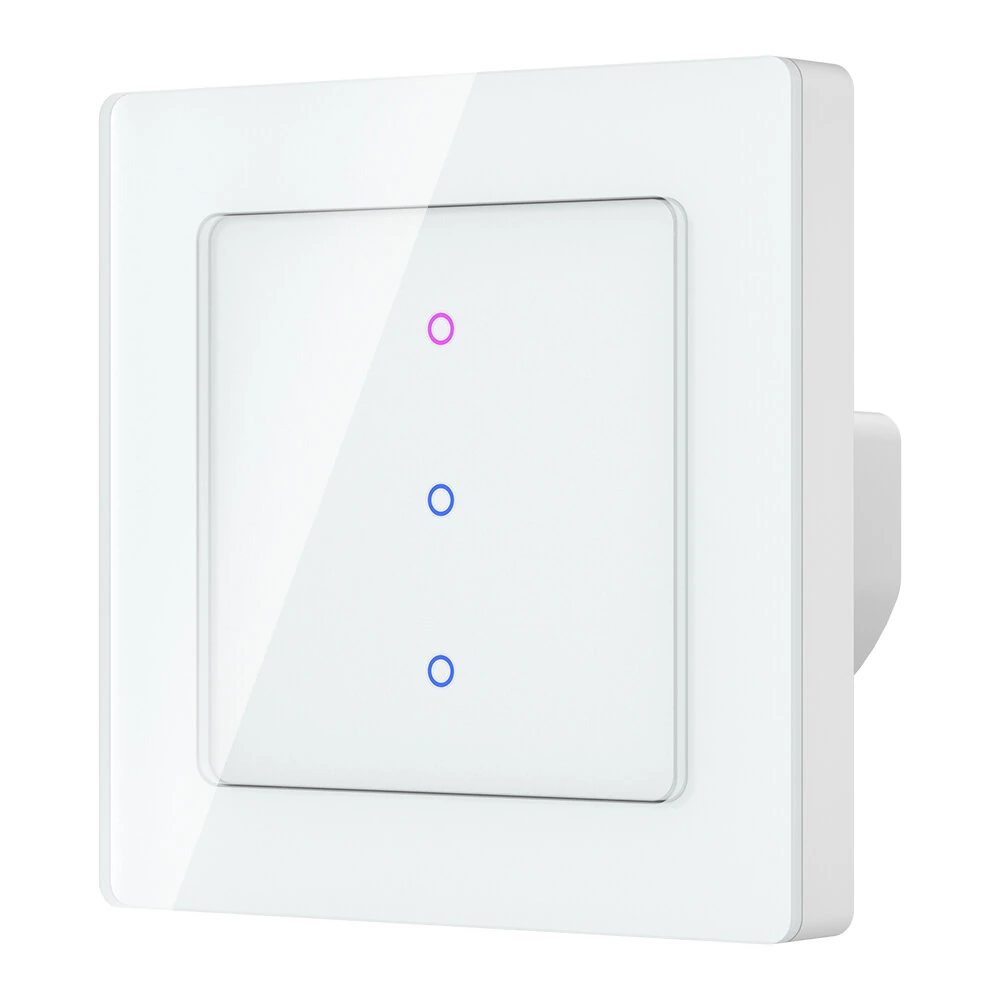 Tuya Smart WiFi Light Switch 1/2/3 Gang Tempered Glass Panel Switch with Schedule & Automation Function Smart Life APP Voice Control with Alexa Google Home — view 7
