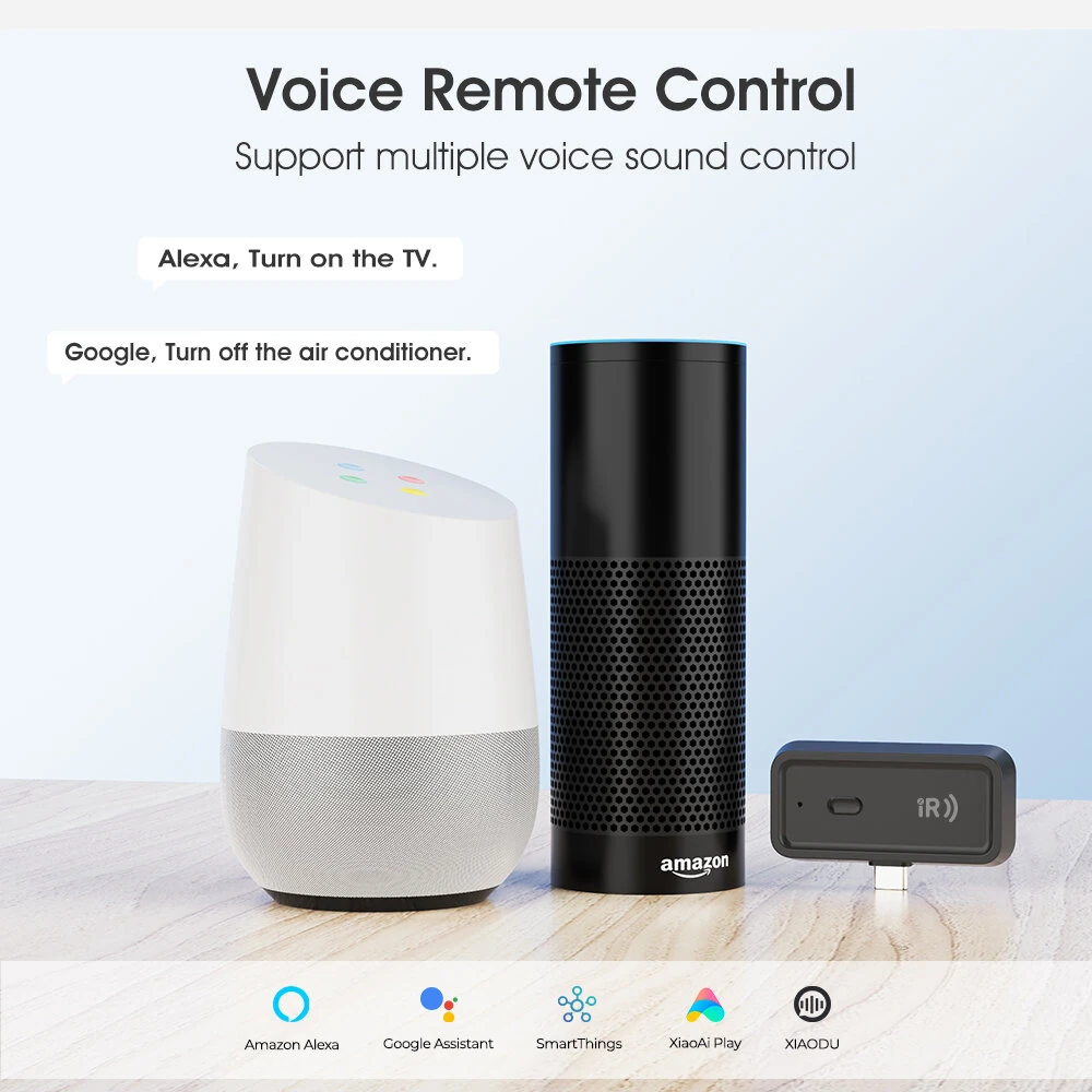 Tuya Zigbe IR Remote Control Timer Count Down Infrared Mini Controller for Home Appliance Voice Control Work with Alexa Google Home — view 8