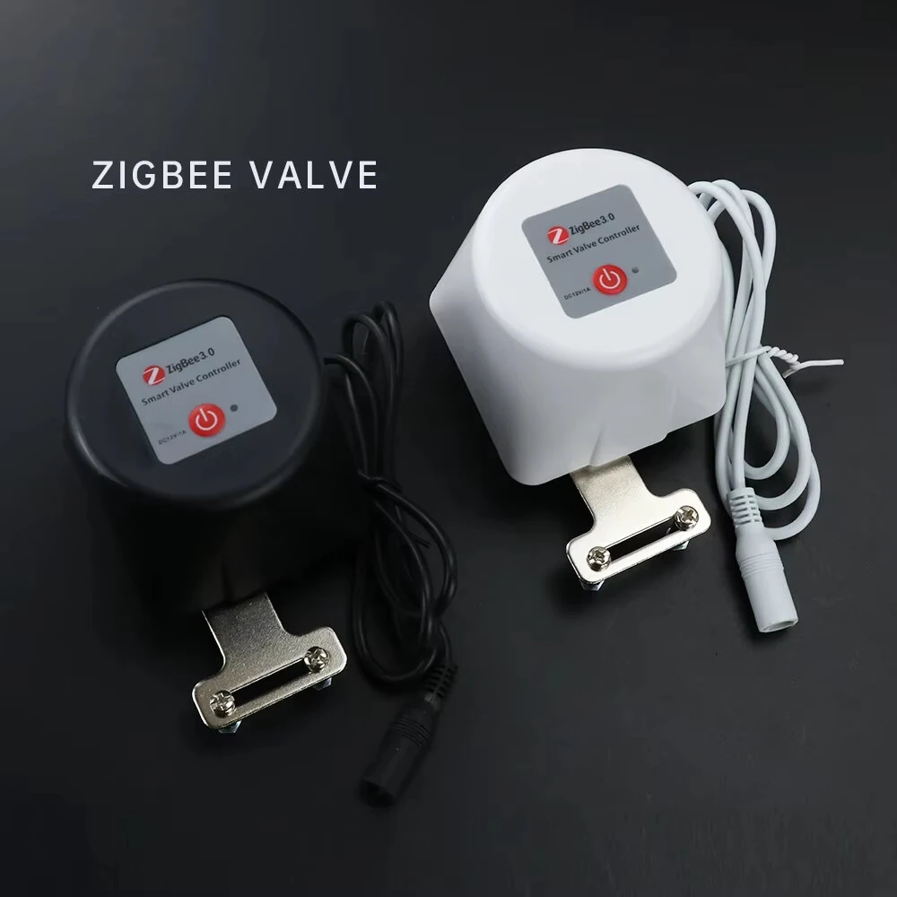 Tuya Zigbe Smart Gas Valve Garden Water Shut Off Timer Irrigation Controller Work with Alexa Google Assistant Smart Life APP — view 2