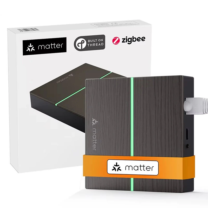 Tuya Zigbe Smart Wired Matter Gateway Hub Matter Smart Home Bridge Remote Controller Works with HomeKit,Siri,Google Home,Alexa — view 7