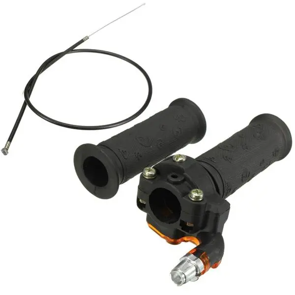 Twist Throttle Accelerator Grips&Cable For ATV Quad Dirt Pit Bike 90/110/125CC — image 1