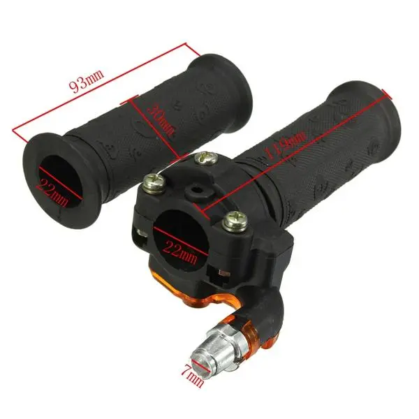 Twist Throttle Accelerator Grips&Cable For ATV Quad Dirt Pit Bike 90/110/125CC — view 6