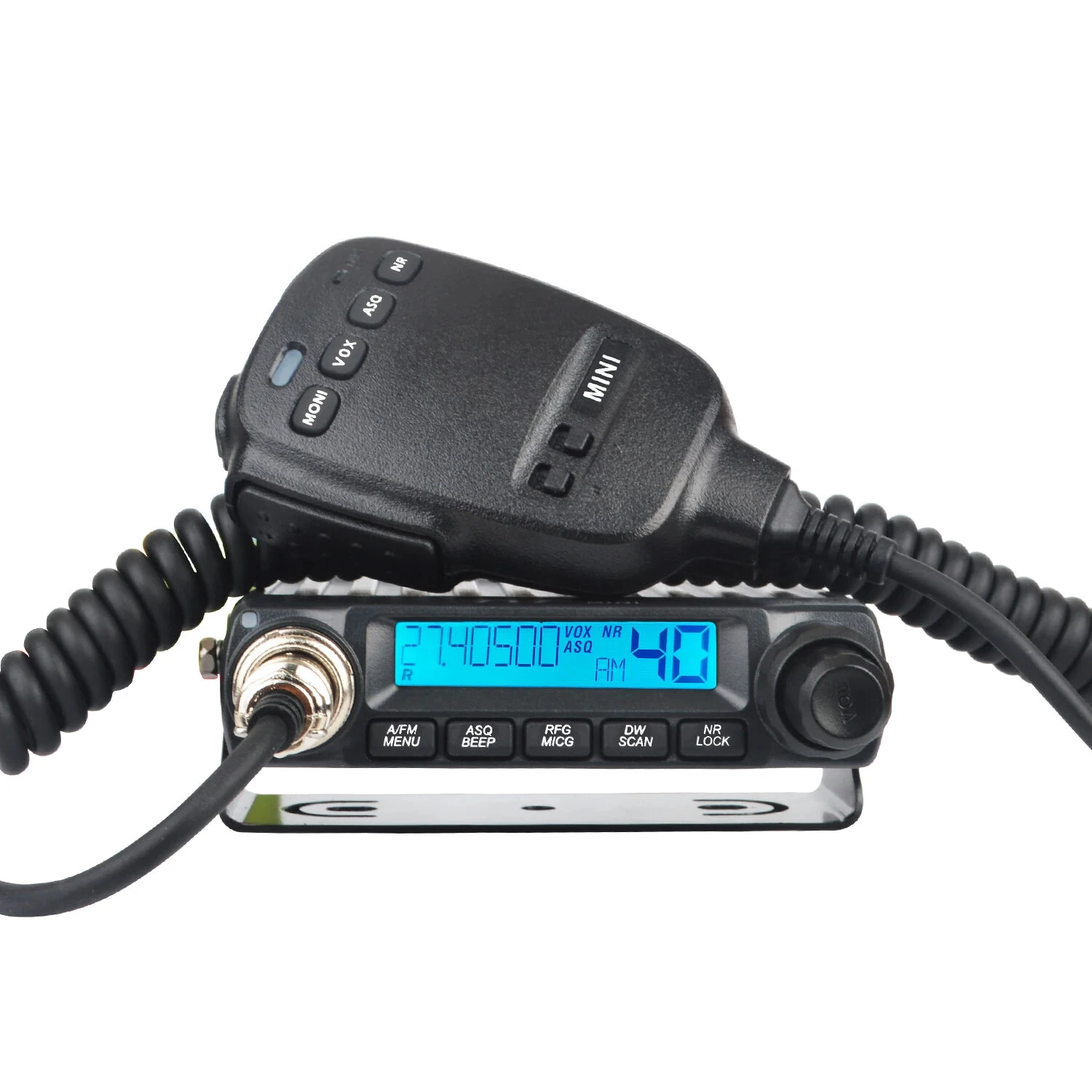 TYT CB Mini Radio 27MHz Mobile Transceiver 40 Channels FM AM Modulation 4W Compact European City Band Walkie Talkie UHF SO239 Connector
