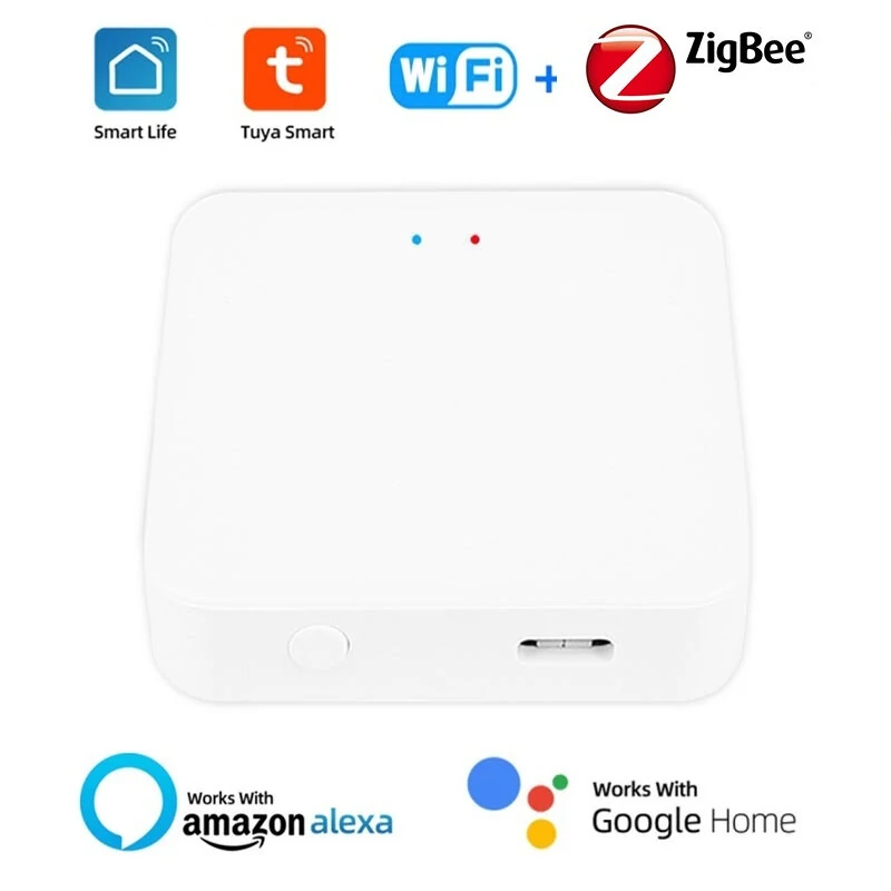 TYZG1 Tuya Smart Home Zigbe Bridge Gateway Hub bluetooth Mesh Zigbe Wireless Bridge Smart Life Remote Control with Alexa Google Home — view 6