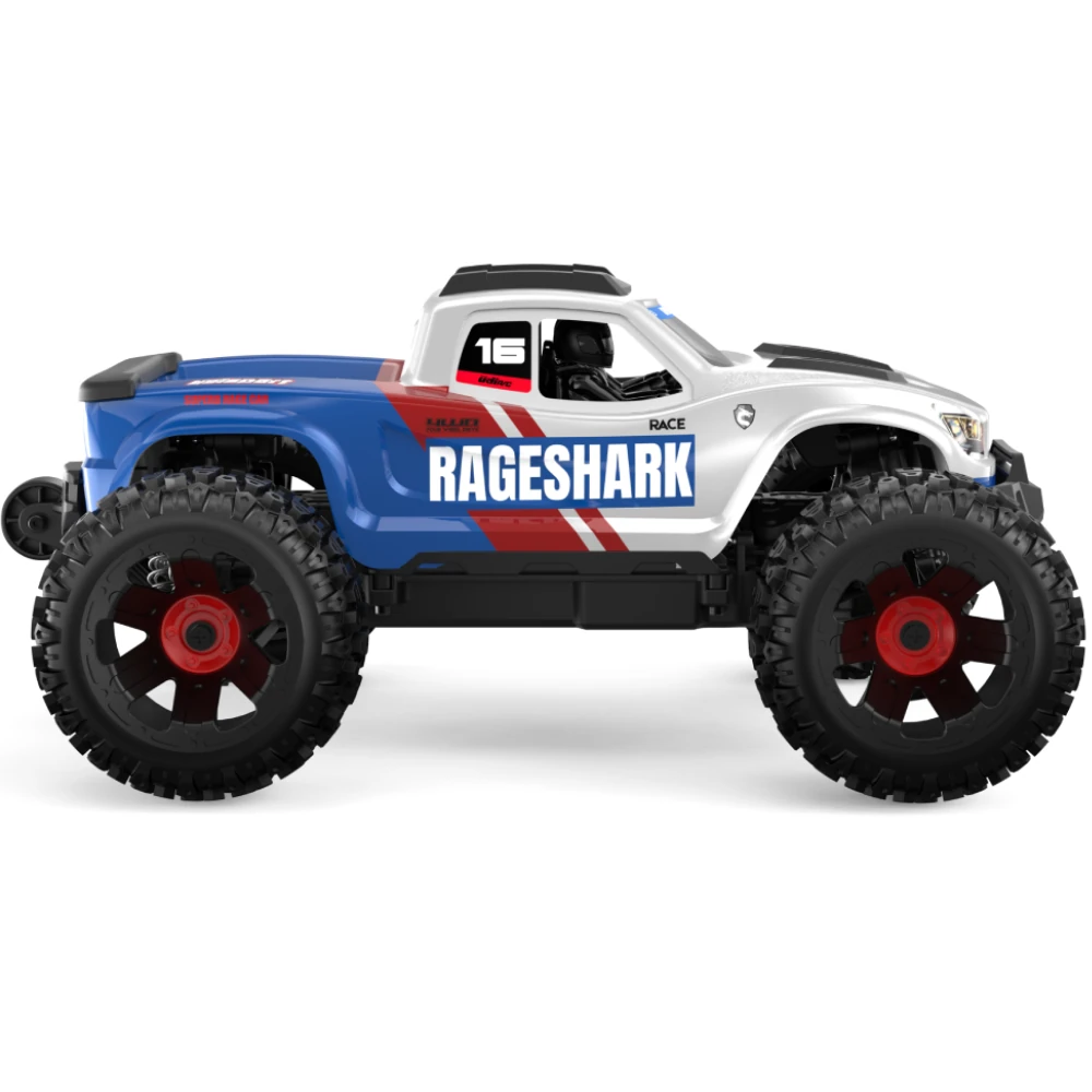 UDIRC 1611 RTR 1/16 2.4G 4WD 30km/h RC Car LED Light High Speed Off-Road Truck Full Proportional Vehicles Models Oil Filled Shocks Toys — view 10