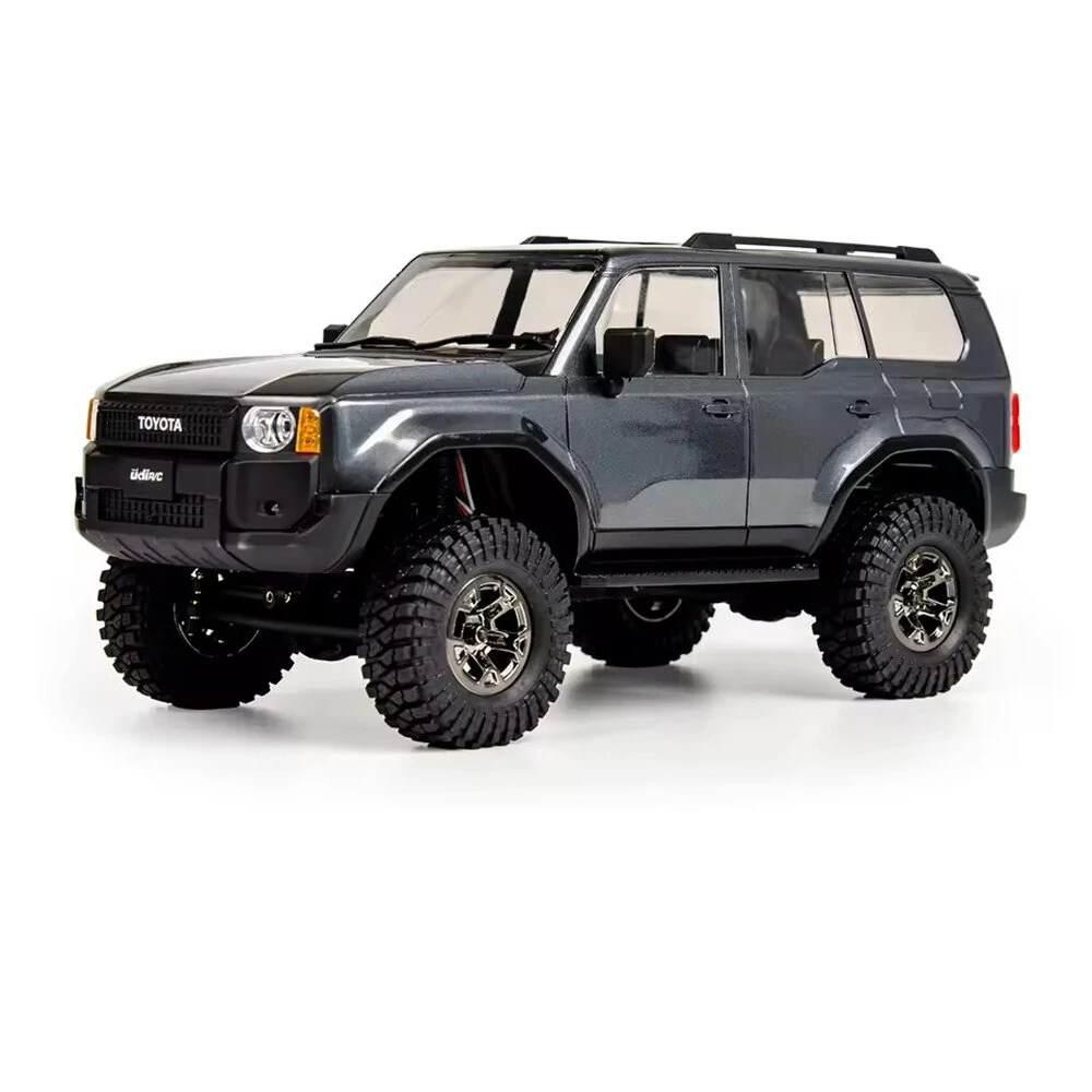 UDIRC UCX1802PRO RTR 1/18 2.4G 4WD Brushless RC Car TOYOTA Land Cruiser Prado LC250 Official Licensed Rock Crawler Off-Road Climbing Truck LED Light Metal Gears Vehicles Models Toys