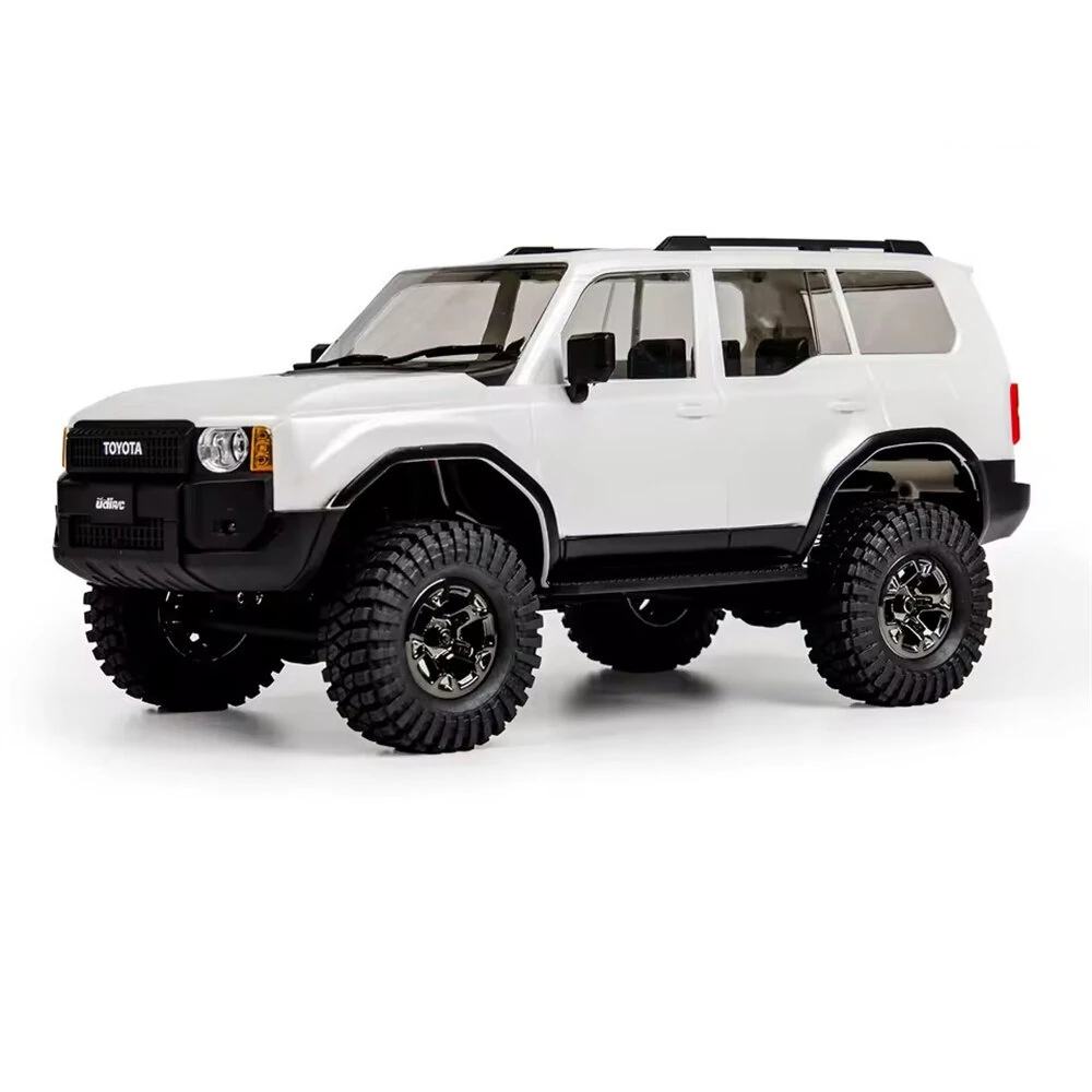 UDIRC UCX1802PRO RTR 1/18 2.4G 4WD Brushless RC Car TOYOTA  Land Cruiser Prado LC250 Official Licensed Rock Crawler Off-Road Climbing Truck LED Light Metal Gears Vehicles Models Toys — view 2