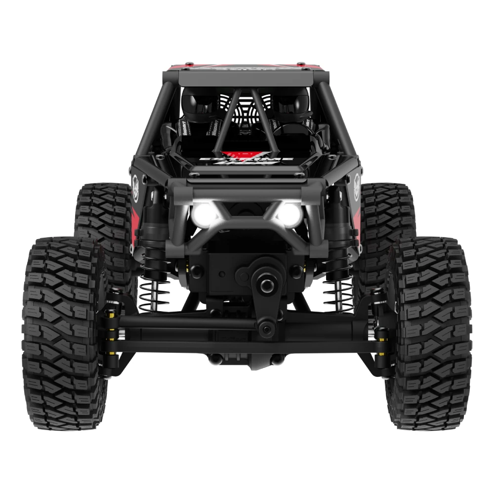 UDIRC UCX2405 UCX2405 PRO RTR 1/24 2.4G 4WD RC Car Rock Crawler Off-Road Climbing Cage Trail Truck Snow Leopard LED Light Full Proportional Vehicles Models Oil Filled Shocks Toys — view 5
