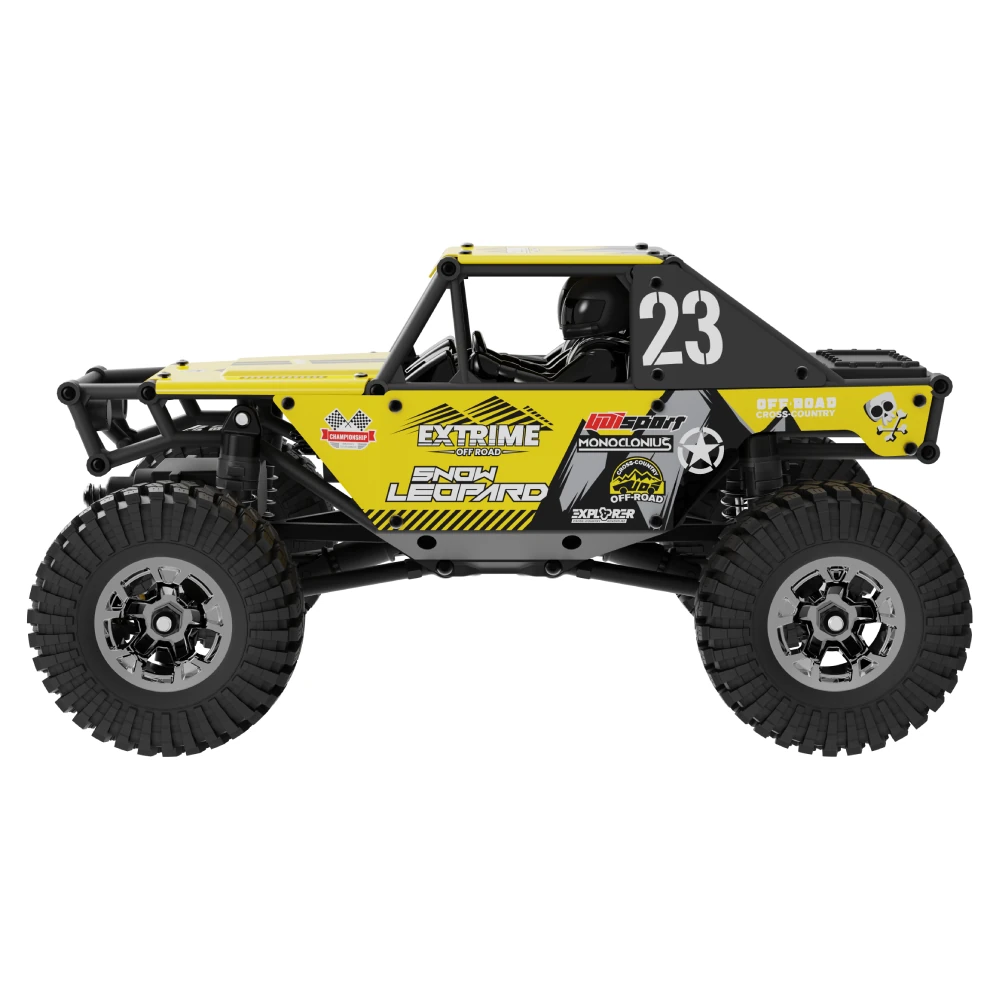 UDIRC UCX2405 UCX2405 PRO RTR 1/24 2.4G 4WD RC Car Rock Crawler Off-Road Climbing Cage Trail Truck Snow Leopard LED Light Full Proportional Vehicles Models Oil Filled Shocks Toys — view 9