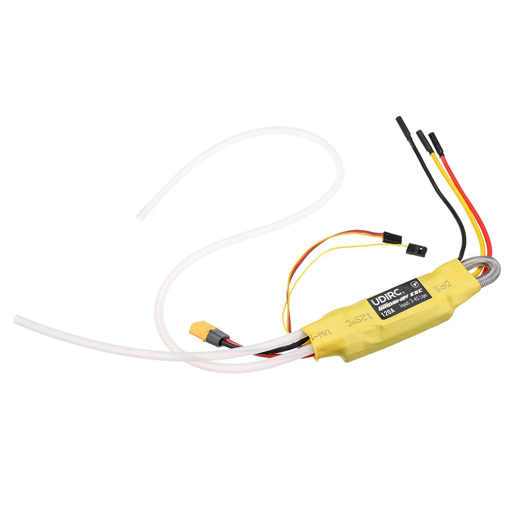 UDIRC UDI022 Tylosaurus RC Boat Spare 120A Brushess ESC 3-4S Speed Controller UDI022-30 Vehicles Models Parts Accessories — view 4