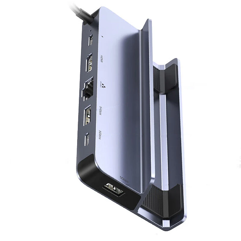 UGREEN 6-in-1 Type-C Docking Station to HD 4K60Hz RJ45 PD100W Charger Dock for Steam Deck ROG Ally MacBook PC USB A C 3.0 HUB — view 2