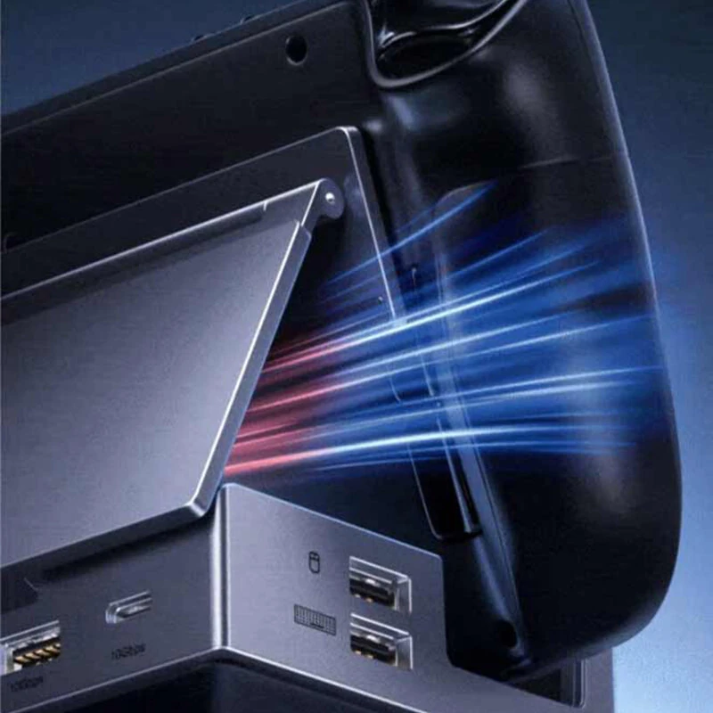 UGREEN CM800 9-in-1 USB-C Gaming Docking Station with 10Gbps USB3.2 / Type-C3.2 / USB2.0*2 / 4K@60Hz HD / P100W / 1000M Ethernet / SD&TF Card Reader Multiports Splitter Adapter for PC Laptop Computer — view 5