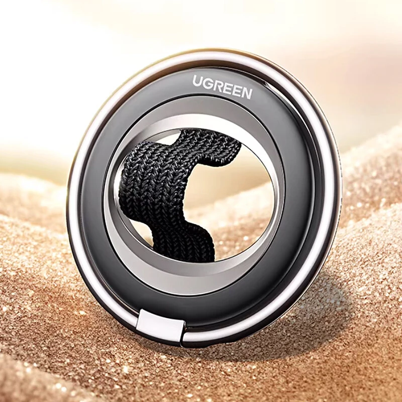UGREEN LP958 Magnetic Phone Ring Holder Stand 360° Rotating 180° Folding Kickstands N58 Magnet Heavy Duty for iPhone 17 17Pro 16Pro Max 15 14 13