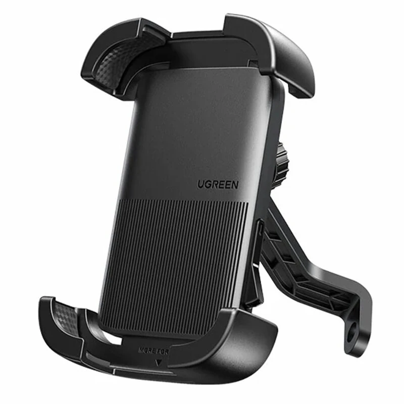 UGREEN Motorcycle Phone Mount 360° Rotation Handlebar/Rearview Mirror Shockproof for Bike Scooter Electric Vehicle Compatible with 4.7-6.9 Inch Mobile Phone