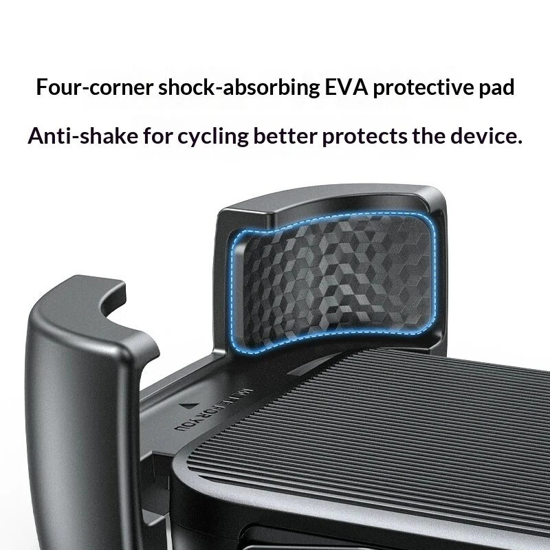 UGREEN Motorcycle Phone Mount 360° Rotation Handlebar/Rearview Mirror Shockproof for Bike Scooter Electric Vehicle Compatible with 4.7-6.9 Inch Mobile Phone — view 5