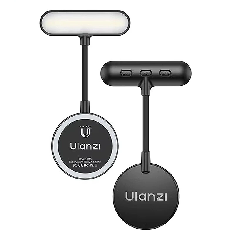Ulanzi M10 Flexible Phone Light Video Light Magnet for iPhone 17 16 15 14 for Huawei for Xiaomi Selfie Reading Vlog — view 8