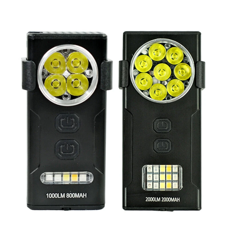 Ultra Bright Mini Rechargeable Head Lamp LED Clip-on Cap Light Waterproof Headlamp for Fishing Camp — view 2