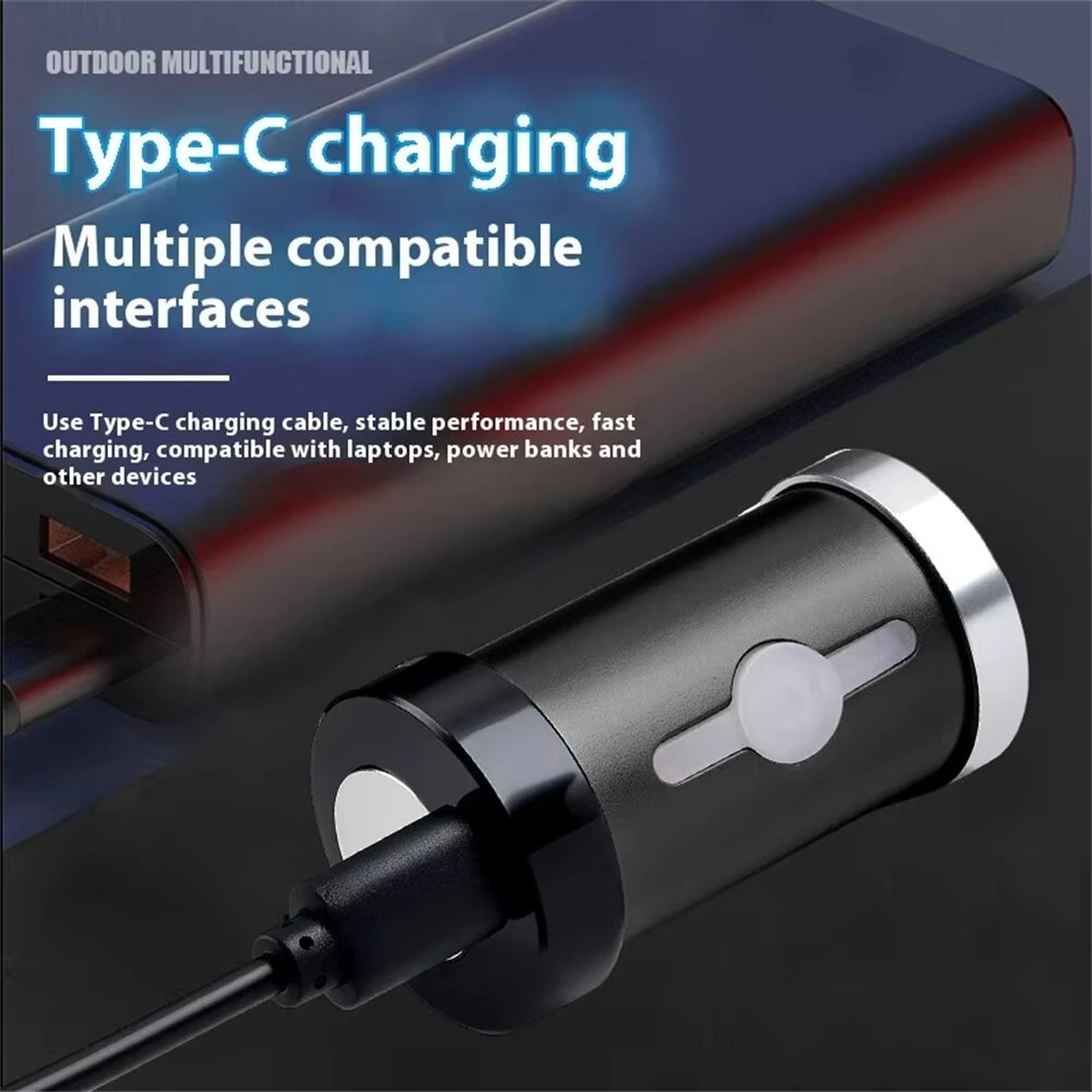 Ultra Mini Flashlight Auto Repair Strong Light Lamp Small Portable Pen Light, Magnetic Suction Maintenance COB Lighting Lamp — view 5