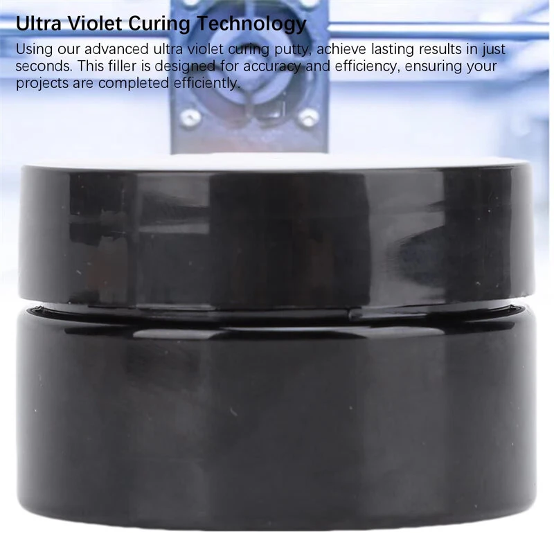 Ultra Violet Curing Putty Quick Curling Ultra Violet Curable Clay Easy Shaping High Hardness Multipurpose for Crafts Nail Art — view 6