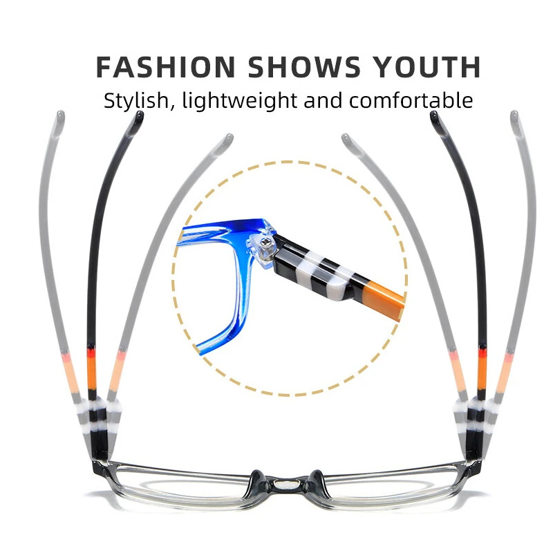 Ultralight Reading Glasses Anti-blue light Presbyopic Glasses For Women Men High Definition Comfortable Anti Eyestrain Glasses — view 5