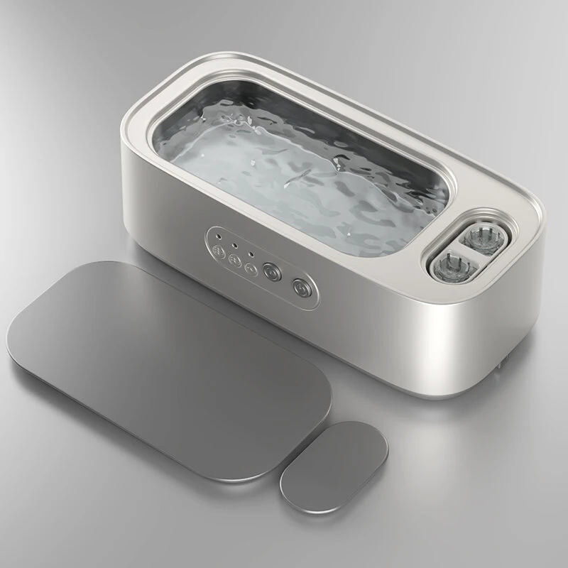 Ultrasonic Glasses Cleaning Machine Dual Compartment Jewelry Eyeglass Third Gear High Frequency Vibration Washing Machine — Pricio