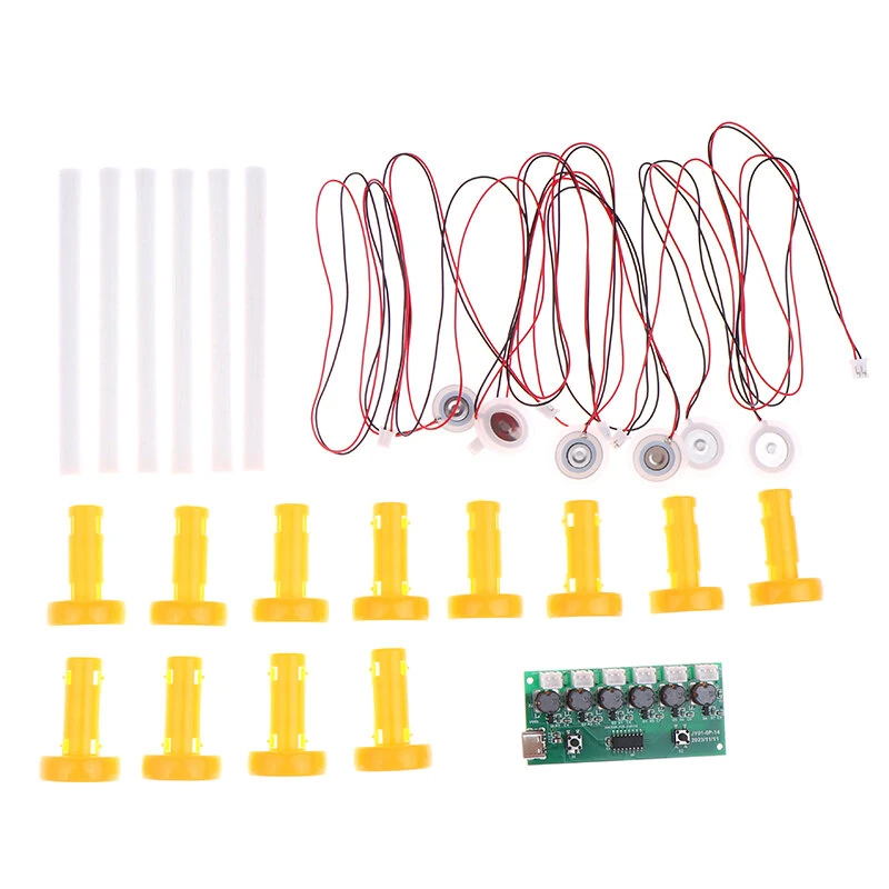 Ultrasonic Nebulizer DIY Kit Six Spray Atomization Module Type-C 108KHZ 5V Mist Maker Module Atomizer Circuit Board Assembly Humidifier Accessories — view 2