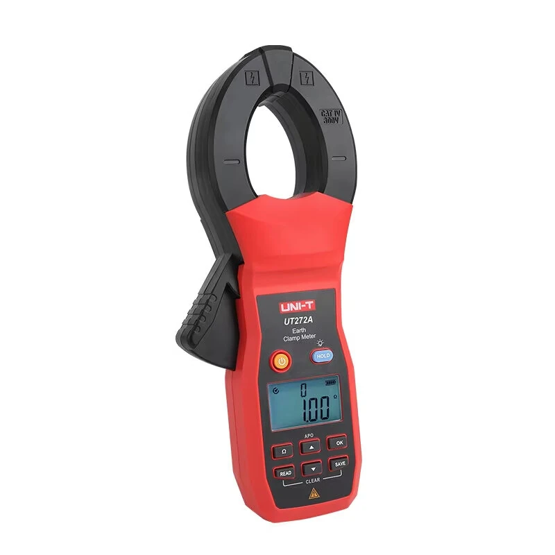 UNI-T UT272A UT275A Earth Clamp Meter 0.010-1200Ohm 44.5mm Jaw Opening Ground Resistance Tester — view 4