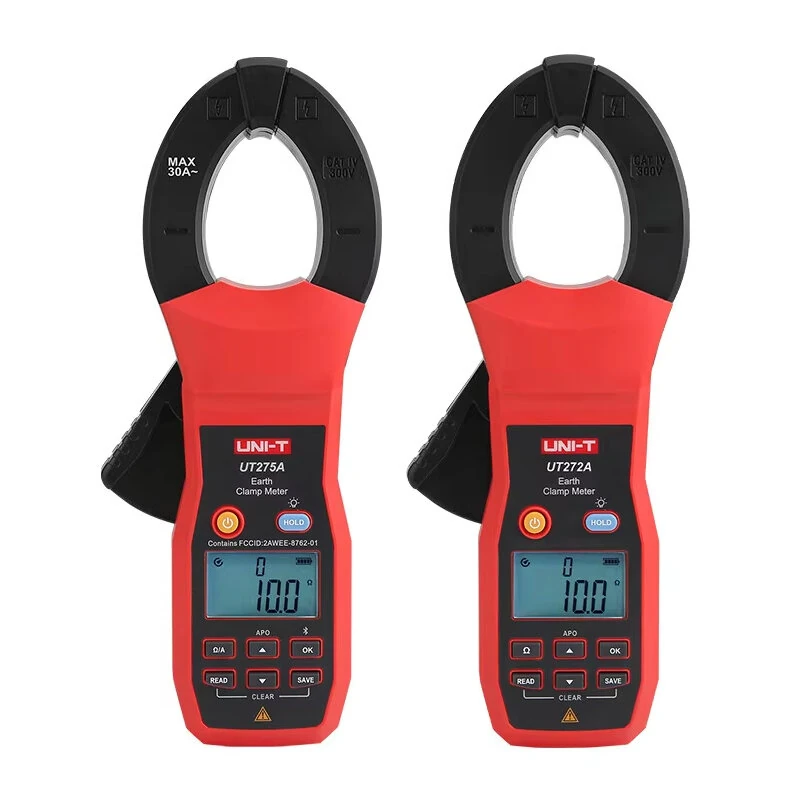 UNI-T UT272A UT275A Earth Clamp Meter 0.010-1200Ohm 44.5mm Jaw Opening Ground Resistance Tester — view 5