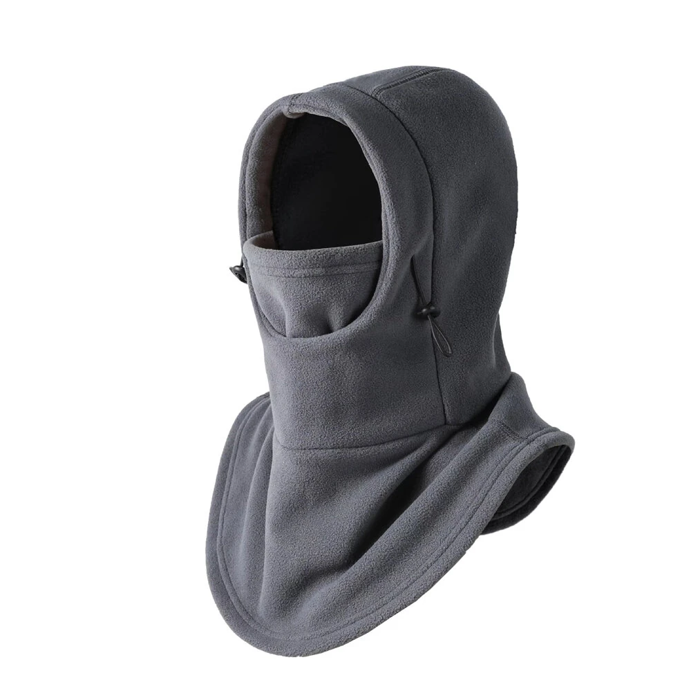 Unisex Winter Warm Mask Headgear and Scarf Integrated Breathable Fleece Material Windproof Cycling Outdoor Skiing Masks — image 1
