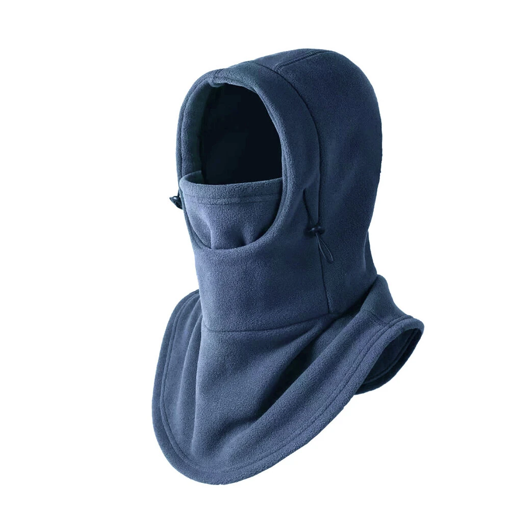 Unisex Winter Warm Mask Headgear and Scarf Integrated Breathable Fleece Material Windproof Cycling Outdoor Skiing Masks — view 7