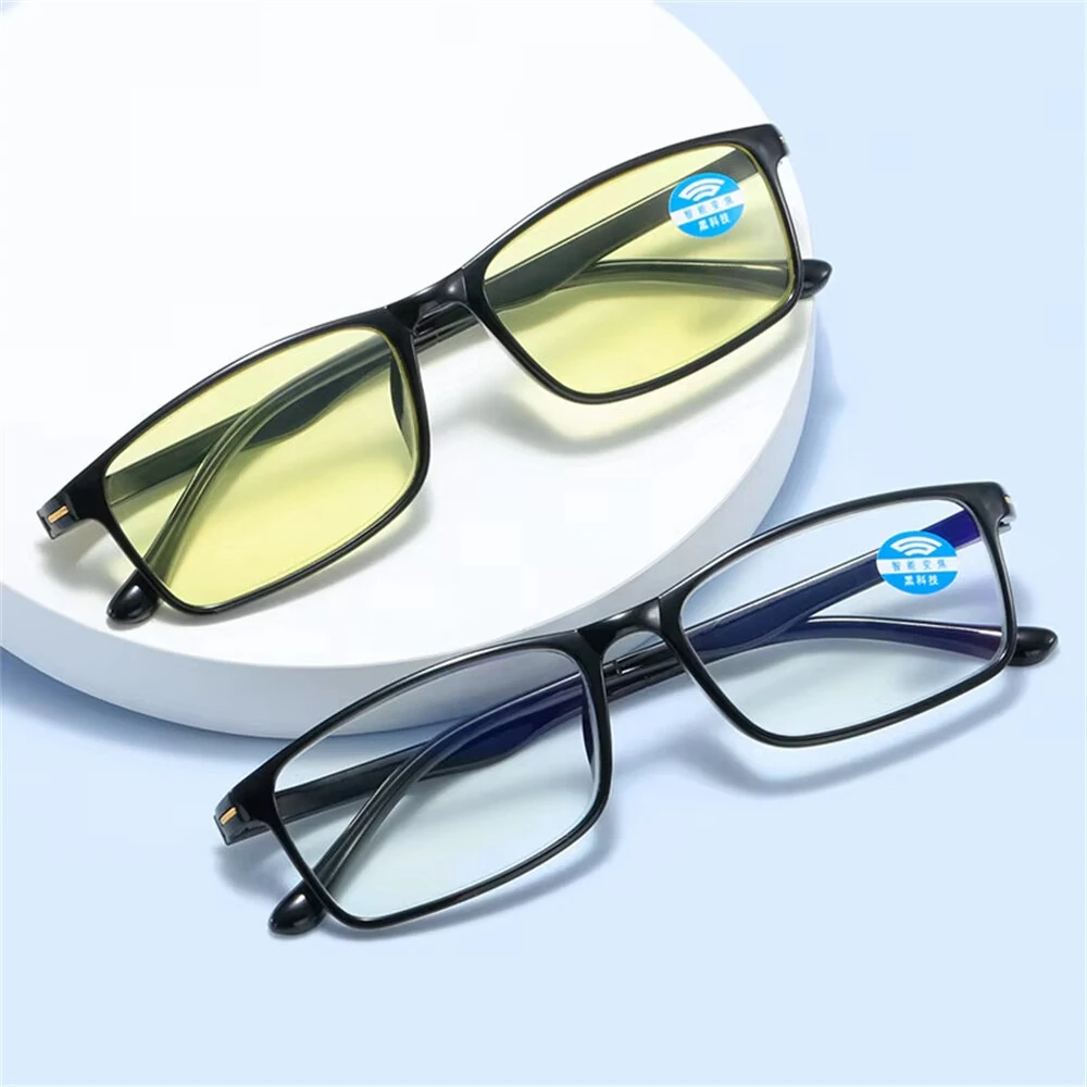 Universal +200 Night Vision/Transparent Reading Glasses for Men Women HD Anti-Blue Light Presbyopia Eyeglasses — view 3
