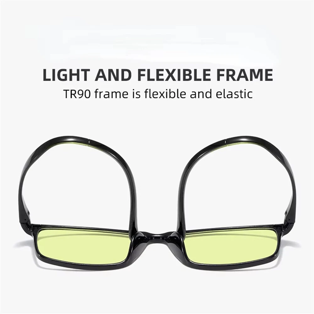 Universal +200 Night Vision/Transparent Reading Glasses for Men Women HD Anti-Blue Light Presbyopia Eyeglasses — view 6