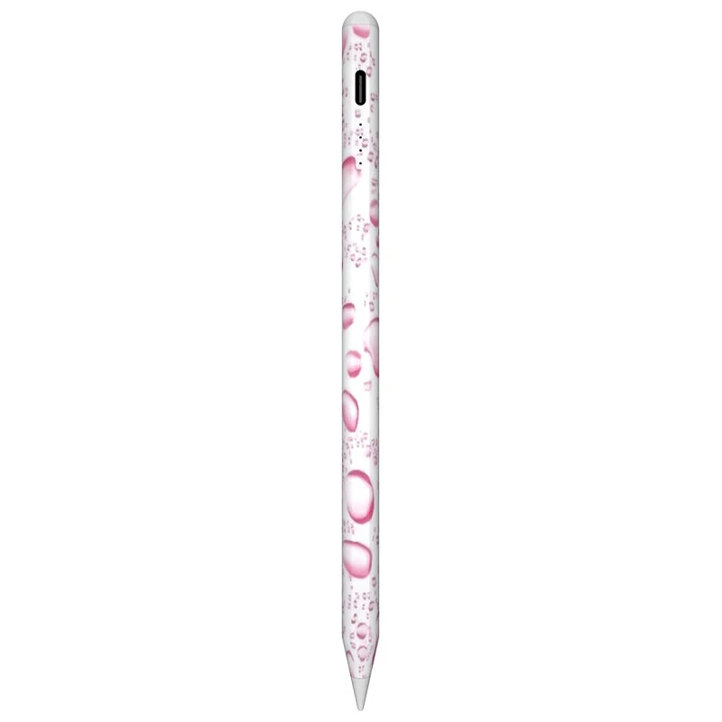 Universal Capacitive Stylus Magnetic Adsorption Type-C Fast Charging Replaceable Tip Carbon Fiber Pattern Tablet Smartphone Writing Drawing Pen — view 7
