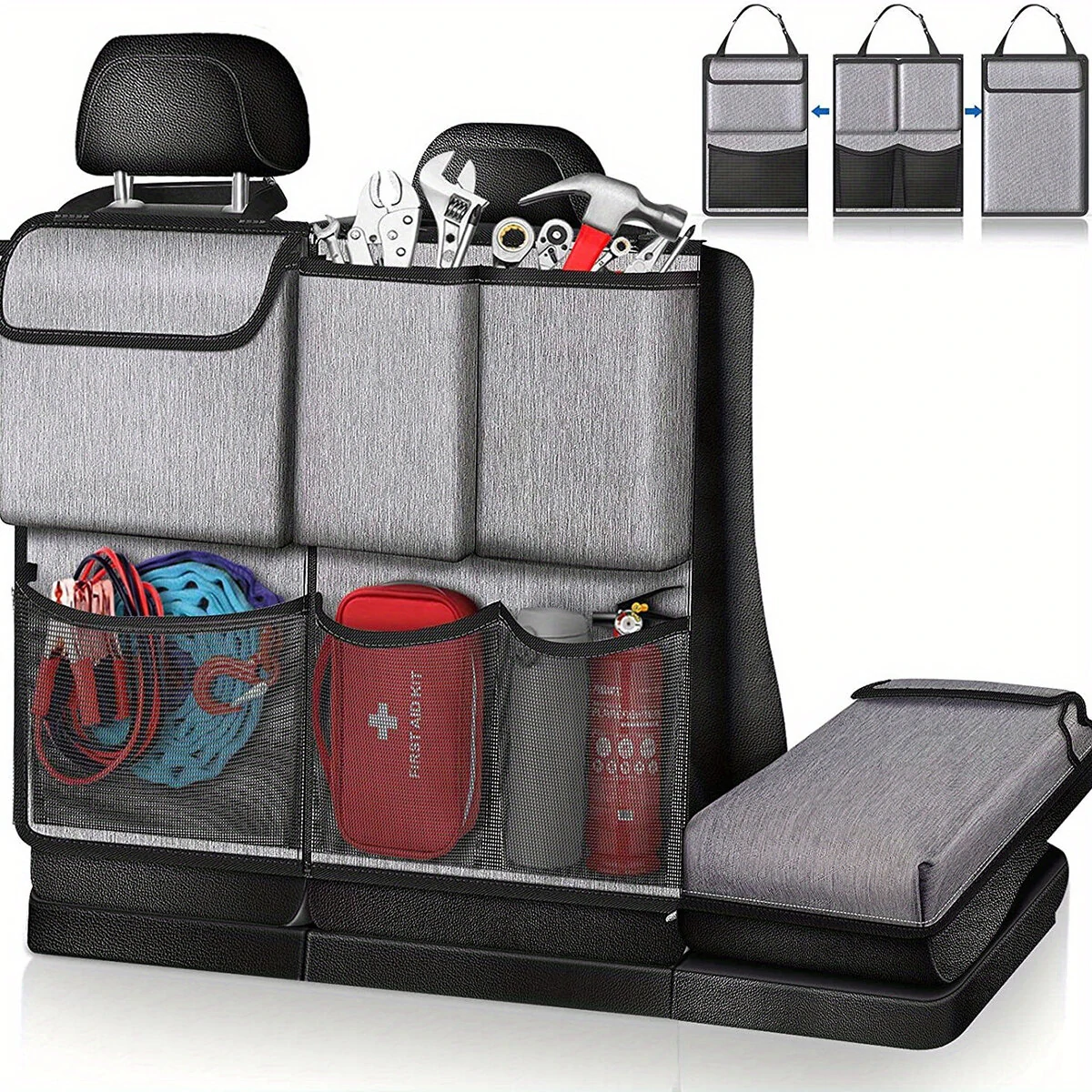 Universal Car Interior Storage Bag Car Trunk Organizer Hanging Bag Vehicle Carrying Bag Trunk Hanging Bag — view 8